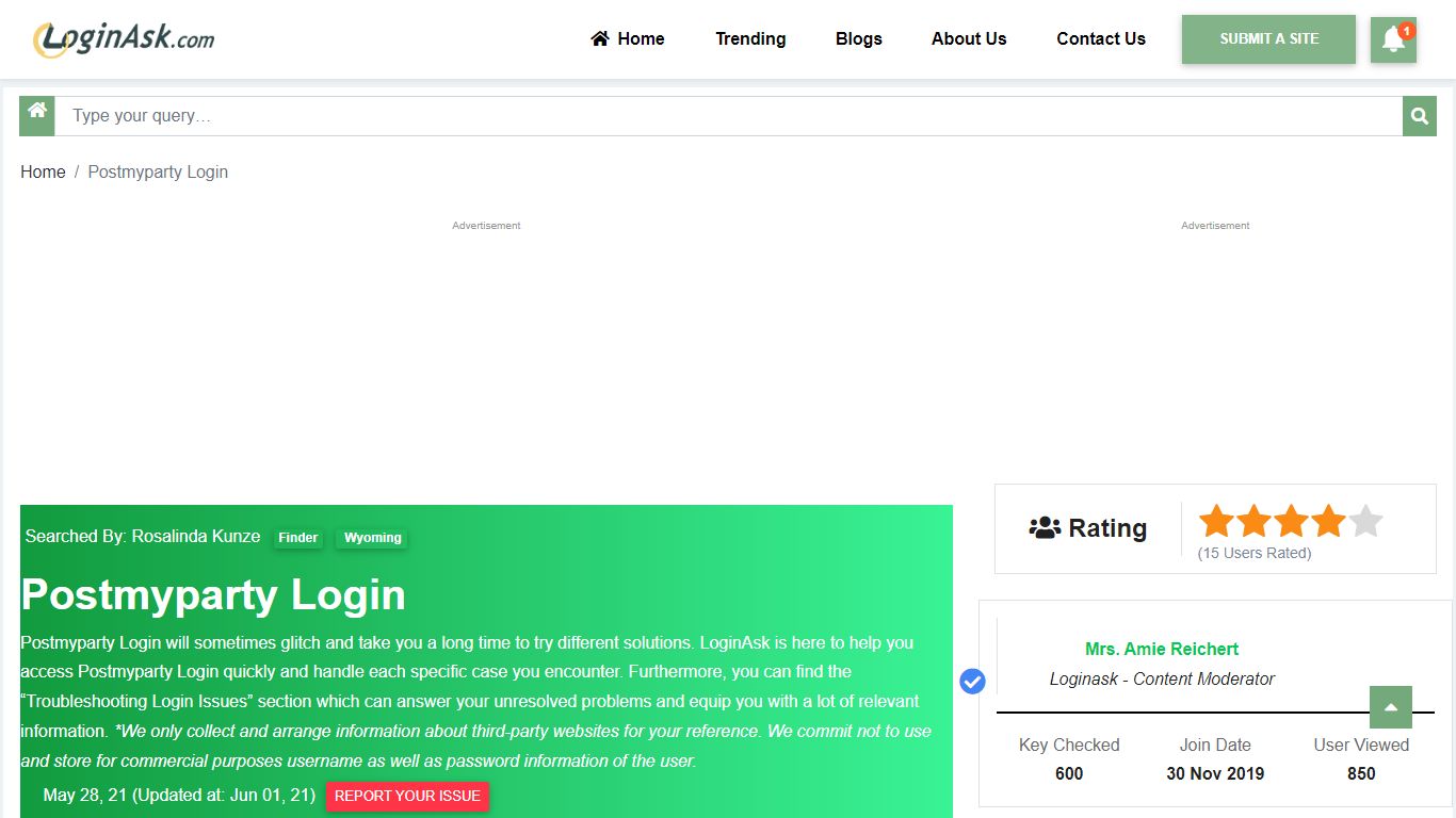 Postmyparty Login Quick and Easy Solution